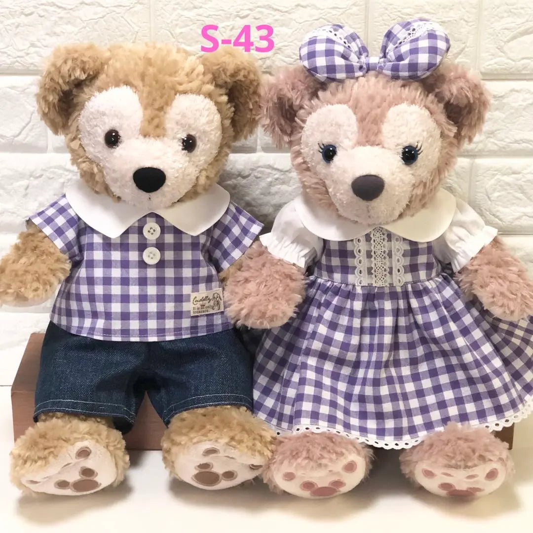 S-43 Duffy Sherry May Handmade Costume | S-43 ダッフィー　シェリーメイ ハンドメイドコスチューム