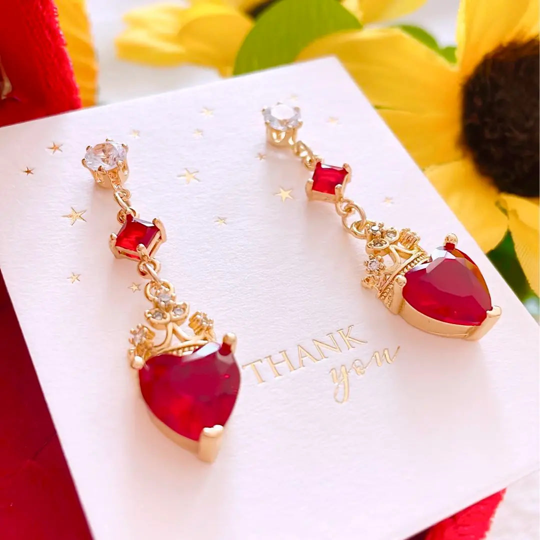 Women's fashionable tiara swinging accessories handmade earrings