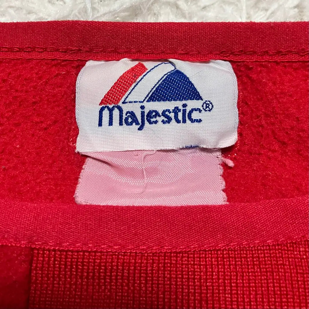 {Pre-owned big size} mlb red sox majestic fleece L/S