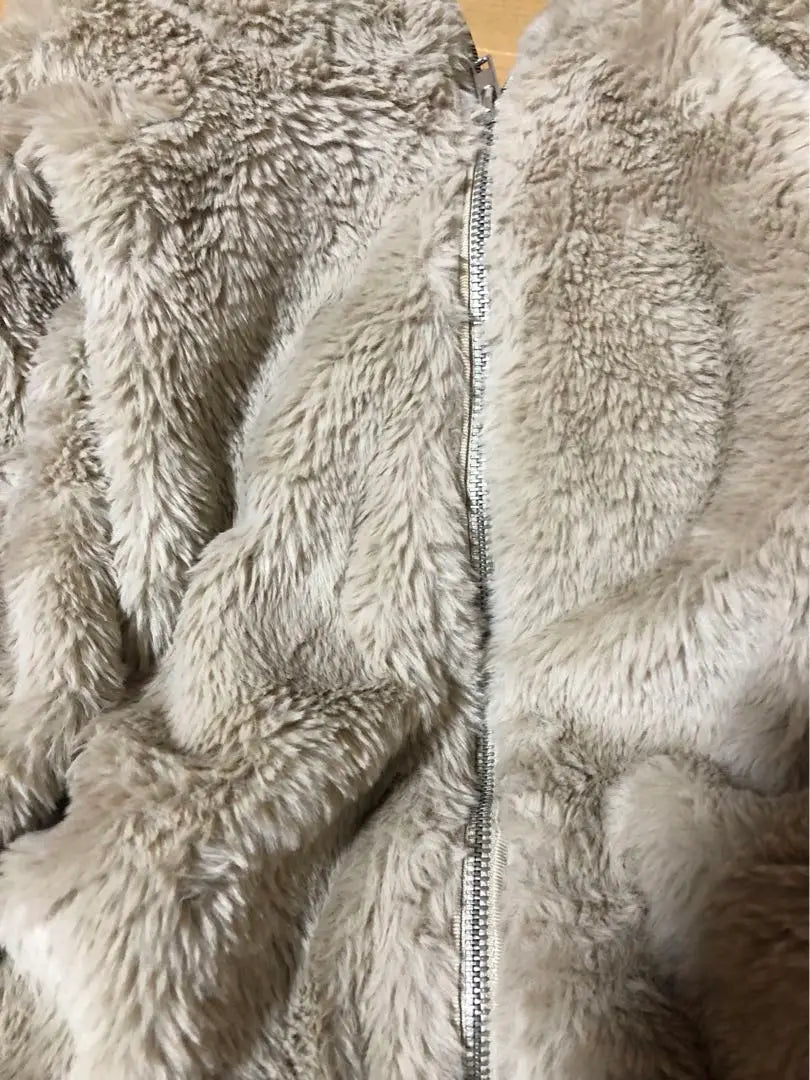 corners hooded boa blouson fur coat boa coat coat fur