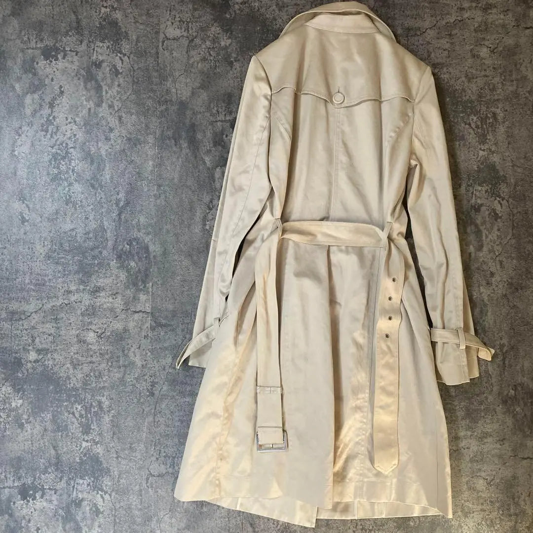 Com-Simmu Liner Trench Coat Beige Women's L | コムサイズム　ライナー付き　トレンチコート　ベージュ　レディース　L