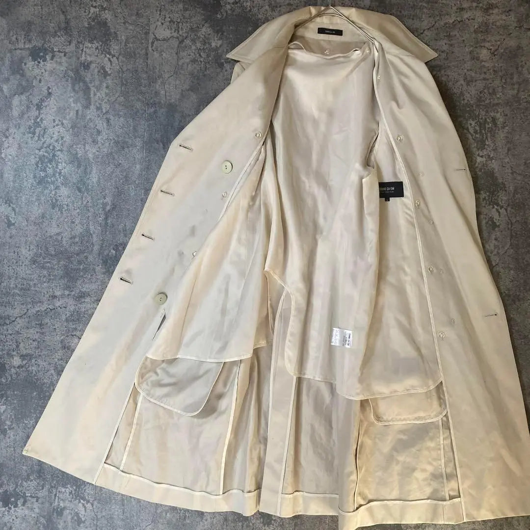 Com-Simmu Liner Trench Coat Beige Women's L | コムサイズム　ライナー付き　トレンチコート　ベージュ　レディース　L