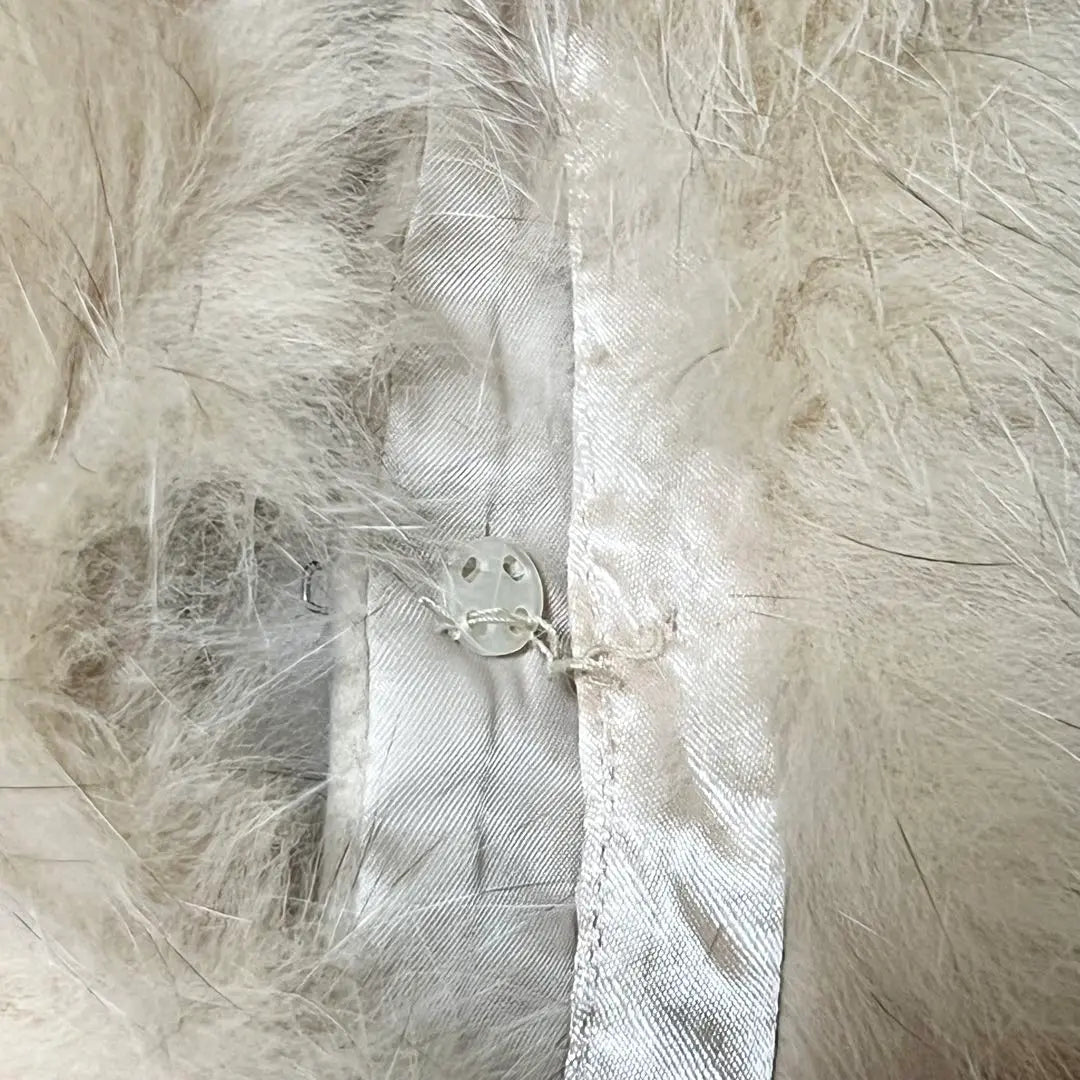 LIME STONE Fur coat Fur jacket Beige