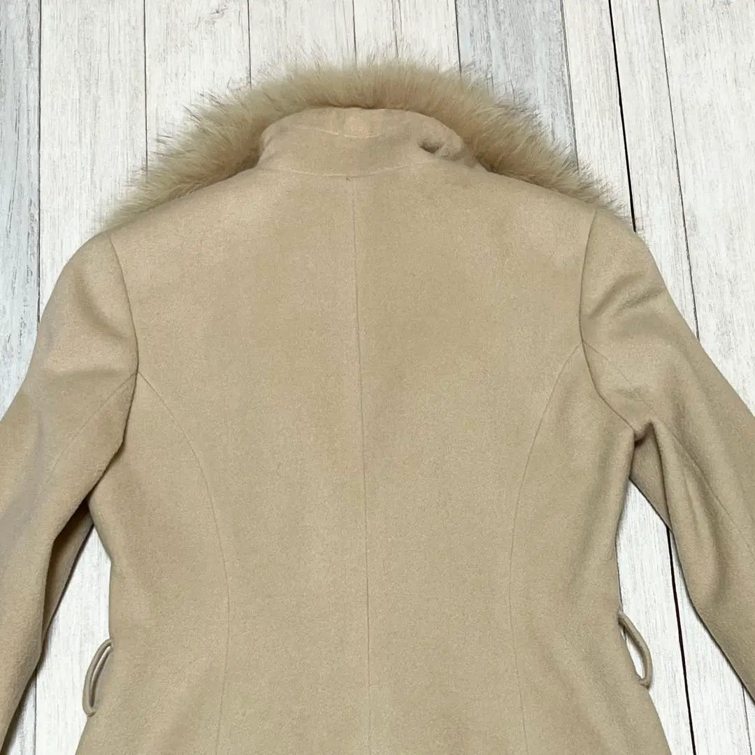 LIME STONE Fur coat Fur jacket Beige