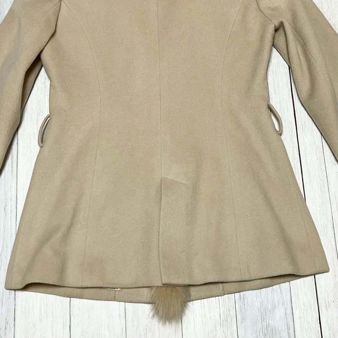 LIME STONE Fur coat Fur jacket Beige