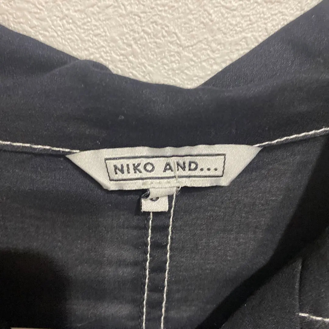 NIKO AND... Black Tailored Jacket Style Shirt