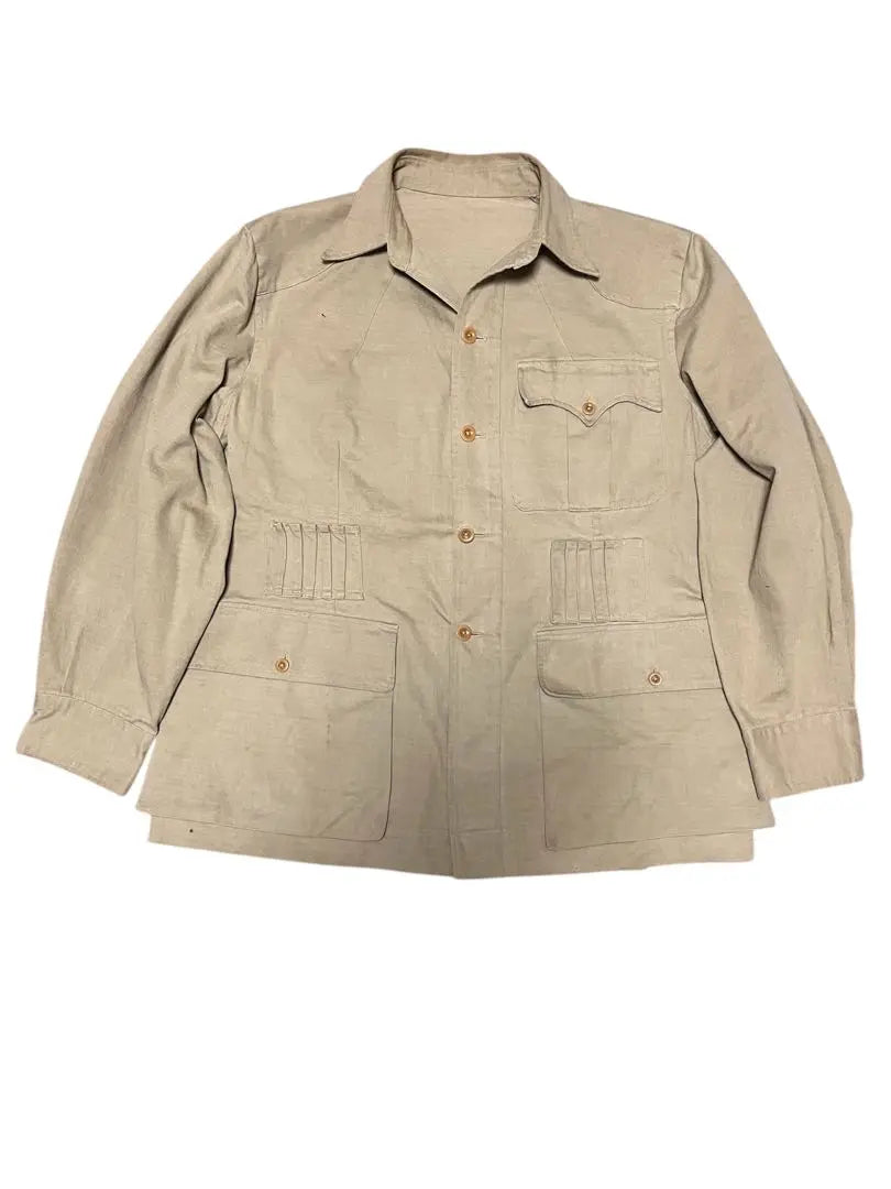 40s 50s safari jacket bush jacket hunting military