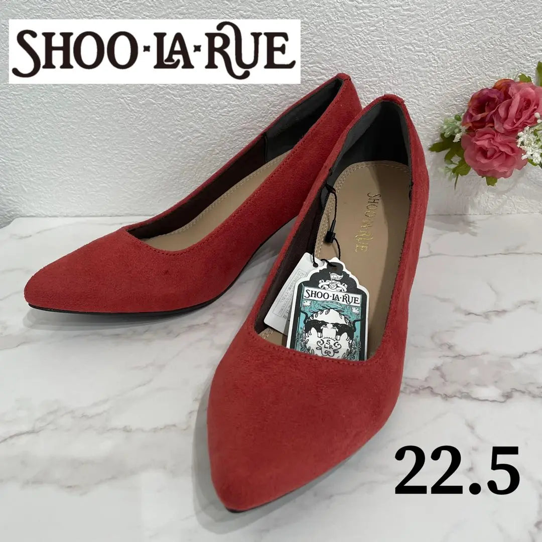 ⭐️Zapatos de tacón Sthala Lou de gamuza con punta puntiaguda 22.5 | ⭐️歩きやすい高さ⭐️シューラルー スエード ポインテッドトゥ パンプス 22.5