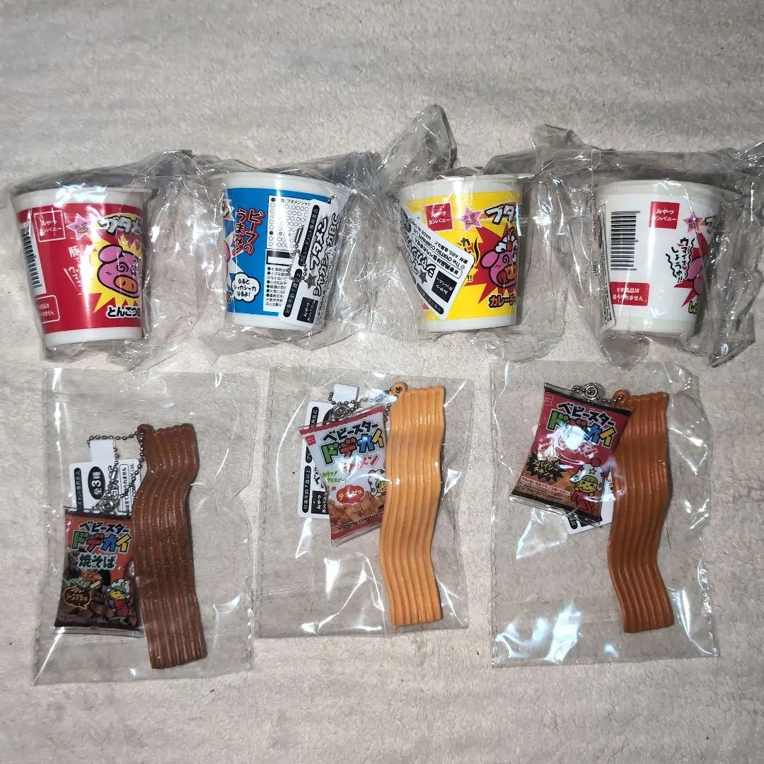 [New, unused, unopened] Butamen Baby Stard Dekay Ramen 7-piece set