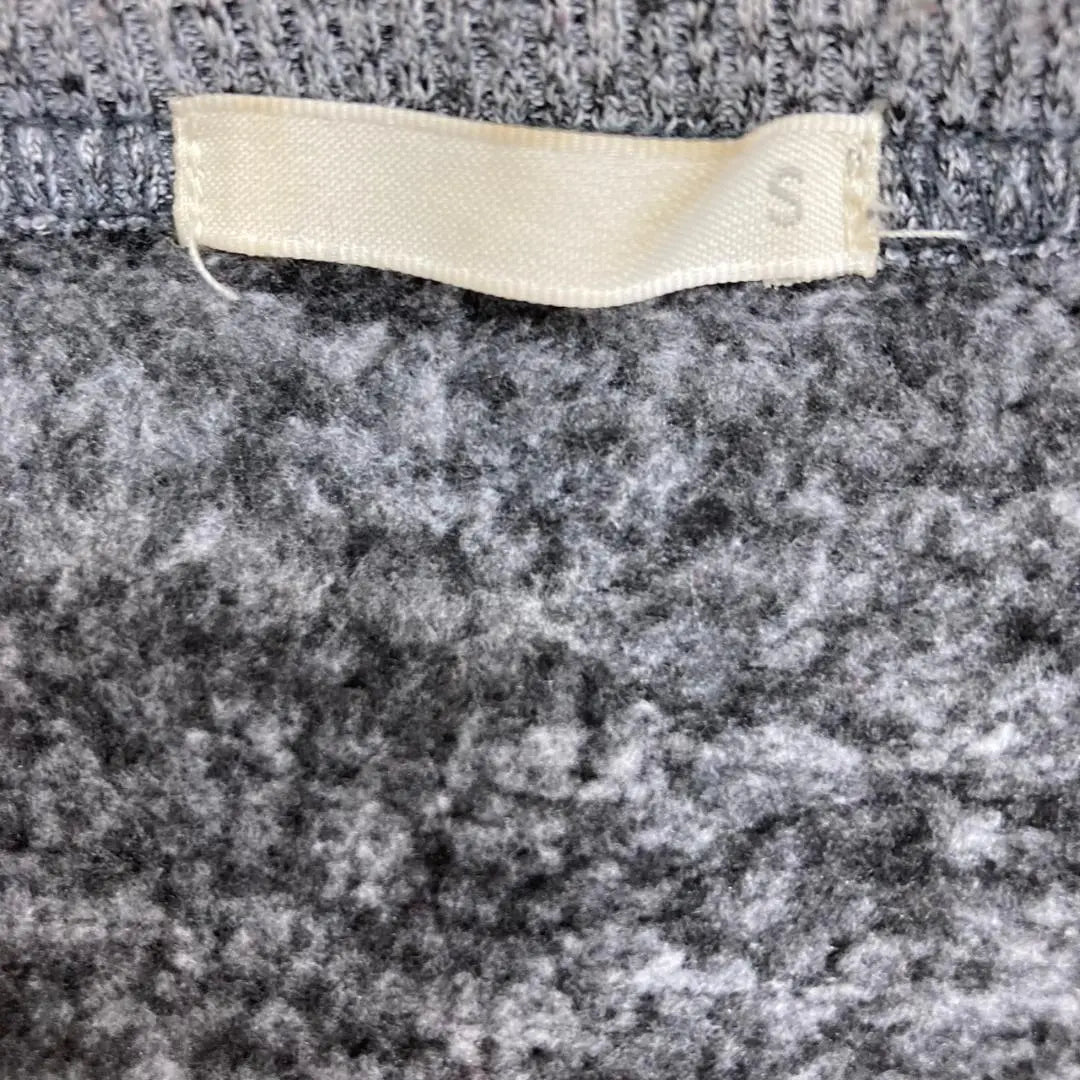 Sudadera GU GU Gris Poliéster Forrada en Polar Hombre (S)