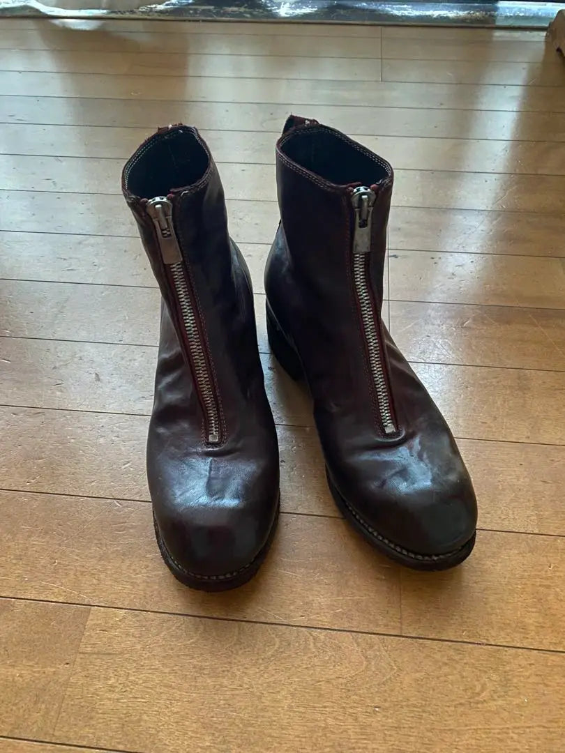 Botas de jip delanteras GUIDI PL1 Marrón Talla 40 ajustadas