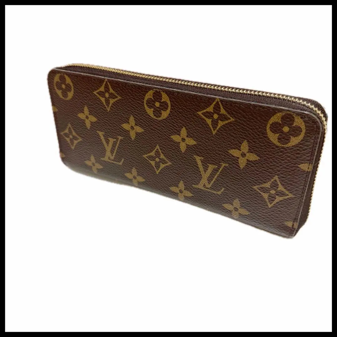 Cartera larga Louis Vuitton Portefeuille Clemence genuina M60742 IC Tip | 正規品 ルイヴィトン ポルトフォイユ・クレマンス長財布 M60742 ICチップ