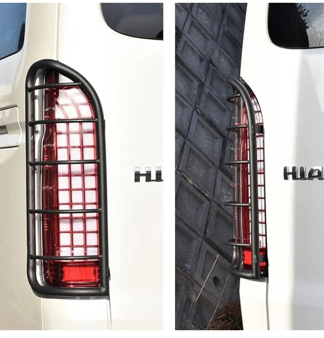 Protector de luz trasera izquierda y derecha para Hiace Serie 200 Tipo todoterreno Tipo 1 Tipo 2 Tipo 3 Tipo 4 Tipo 5 Tipo 6 Tipo