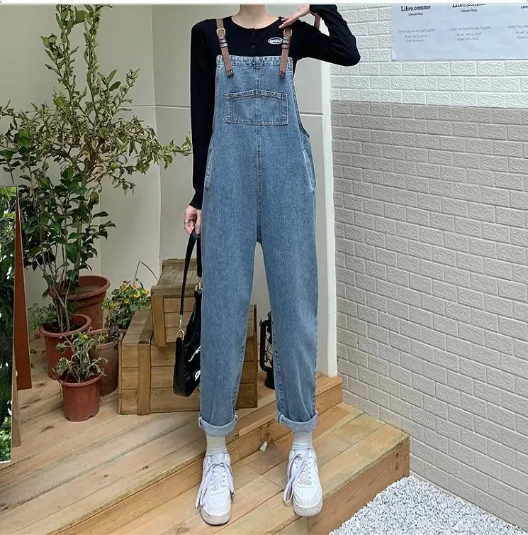 Large size women's overalls overalls pants