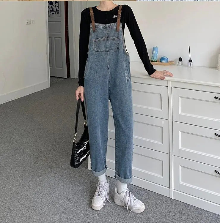 Large size women's overalls overalls pants