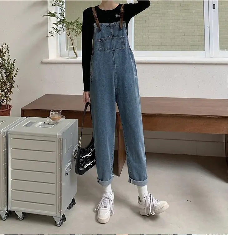 Large size women's overalls overalls pants