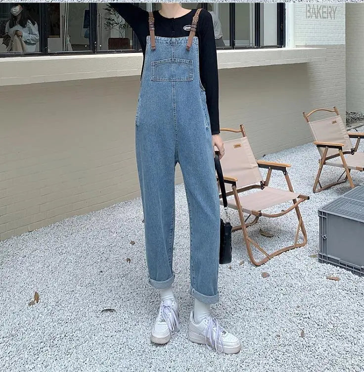 Large size women's overalls overalls pants