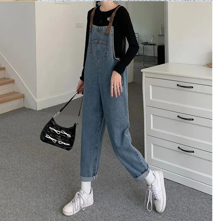 Large size women's overalls overalls pants