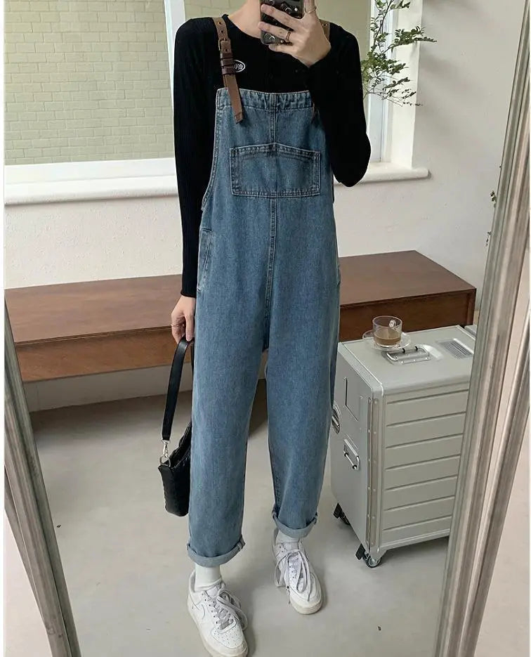 Large size women's overalls overalls pants