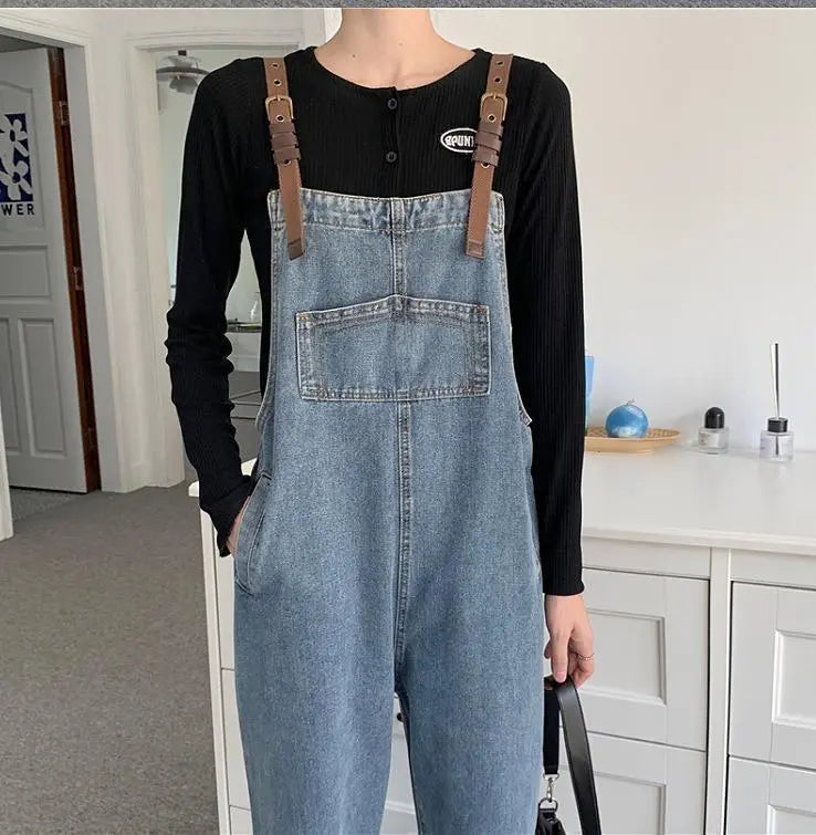 Large size women's overalls overalls pants