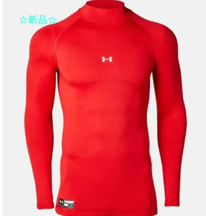 Under Armour Cold Gear Red Long Sleeve LG