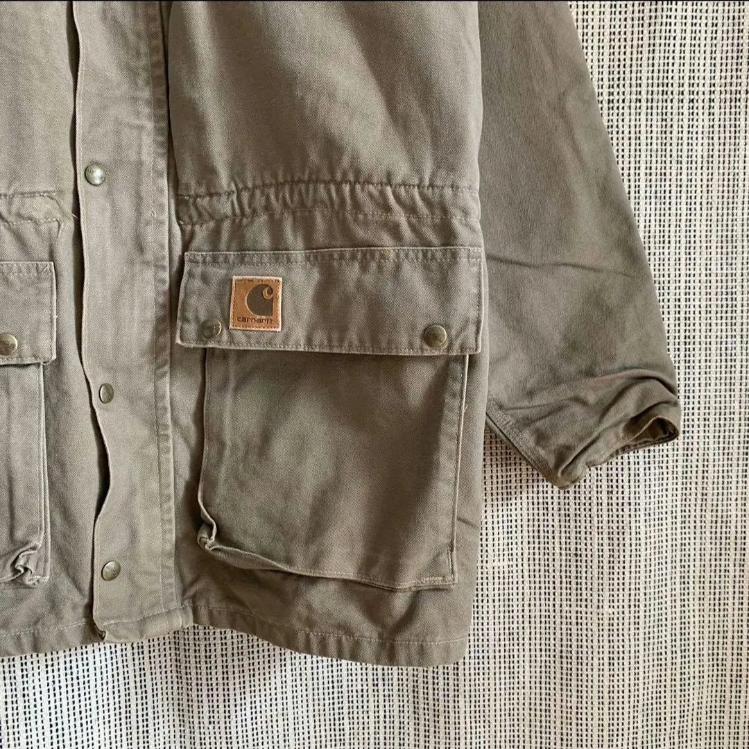 Rare 90s CARHARTT Duck Coverall Blanket Lining XL