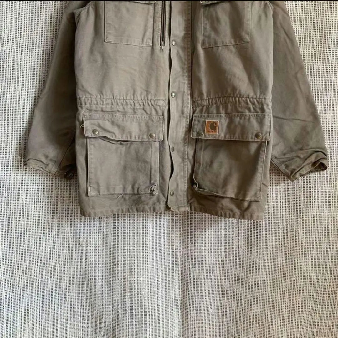 Rare 90s CARHARTT Duck Coverall Blanket Lining XL