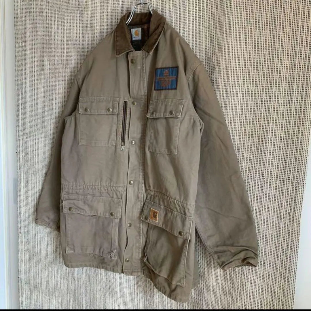 Rare 90s CARHARTT Duck Coverall Blanket Lining XL