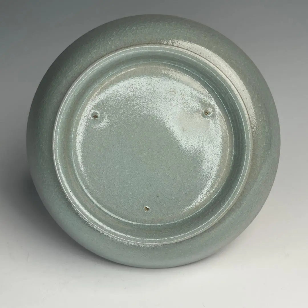 Official kiln, green magnetic disc, Chinese pottery, Chinese art, antiques, S52