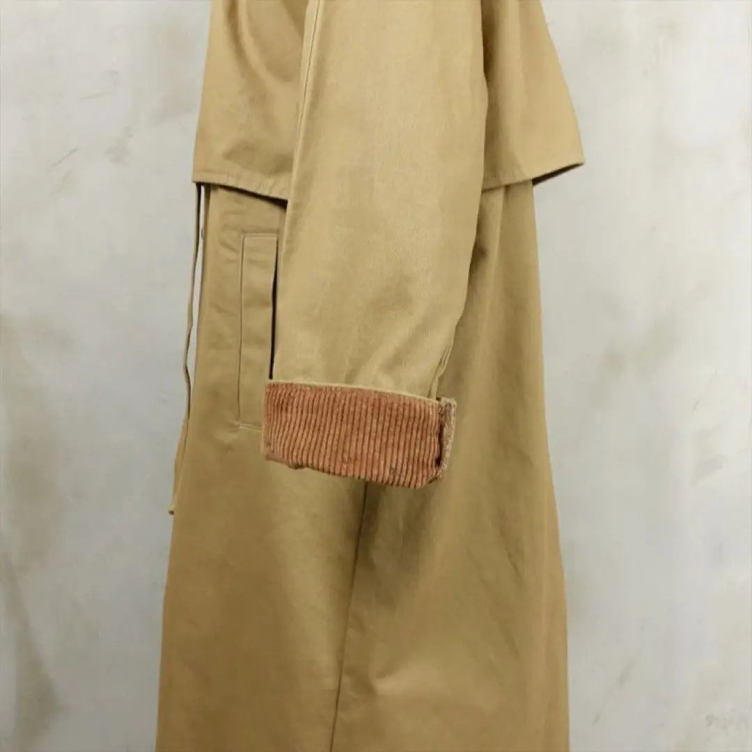 Fafatt Corduroy Switch Trench Coat