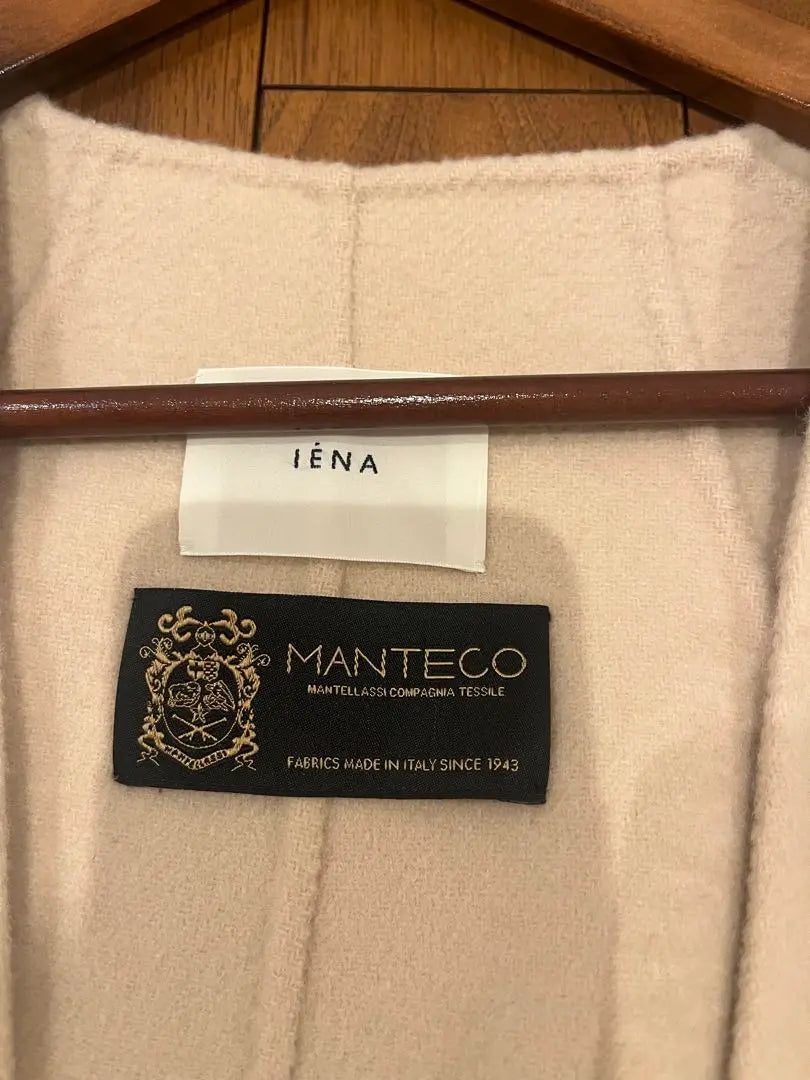 [IENA] IENA MANTECO double face long coat 34 Good condition