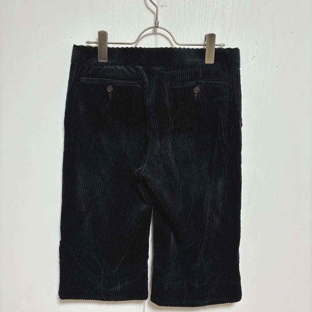 ELODIE NELSON Corduroy Shorts (38) Made in Japan Cropped