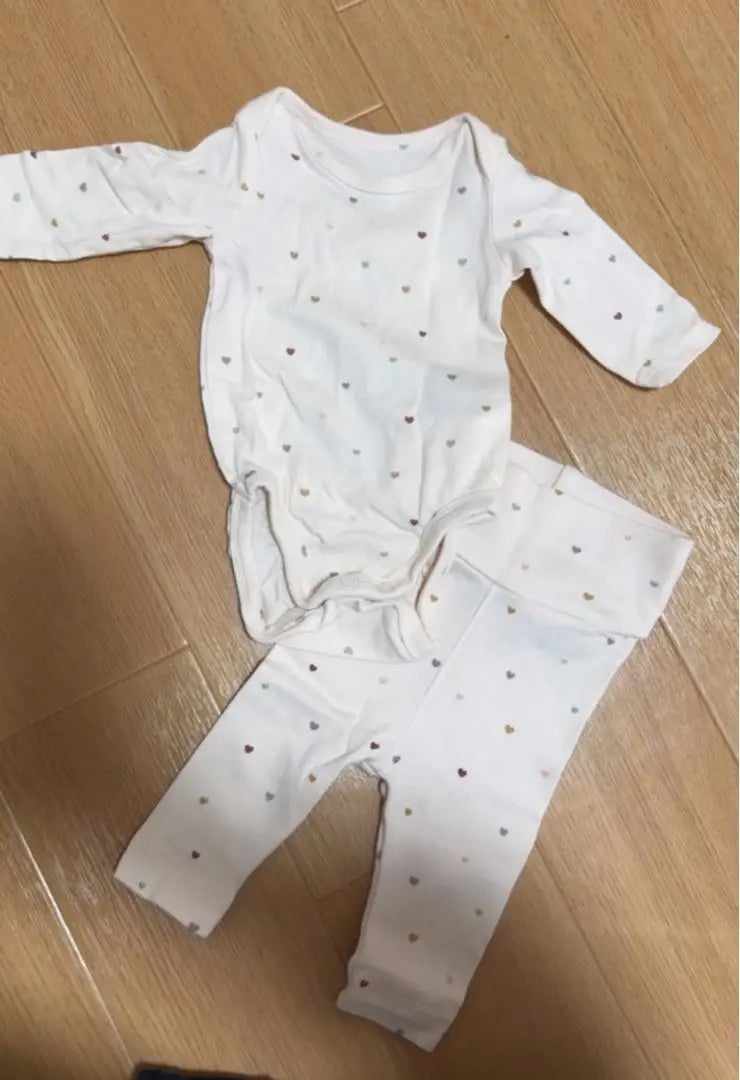 H&M Organic Cotton Dot Pattern Set 0-1M