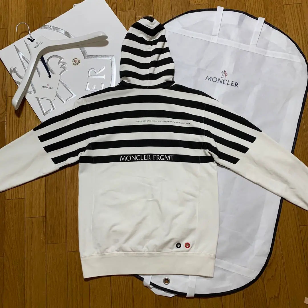 Moncler Parker Blanco Talla M Nacional Genuino 3P124 | モンクレール パーカー ホワイト サイズM 国内正規品 3P124