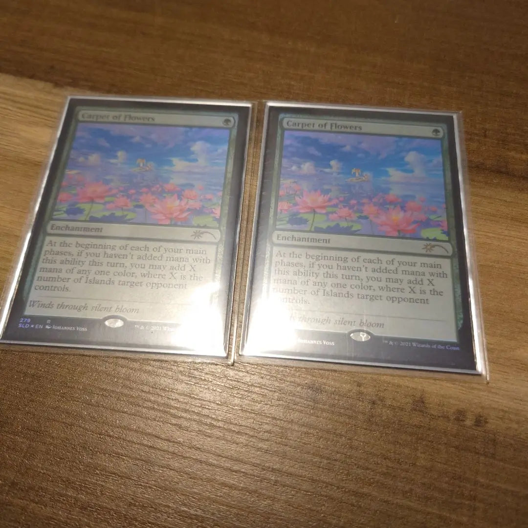 MTG Flower Carpet Foil 2 pieces