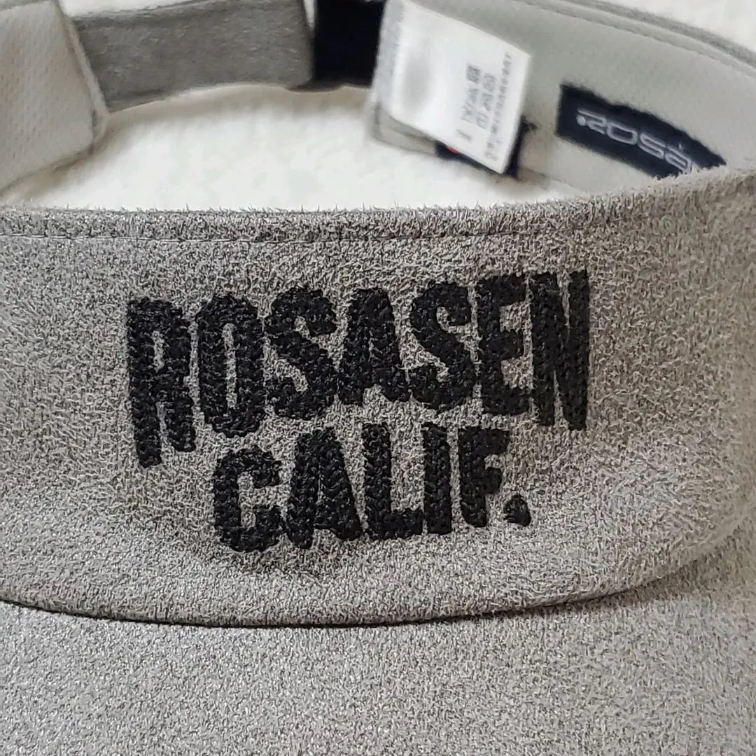 [ROSASEN] Rosase Sun Visor Gray [40]♥️ Cute