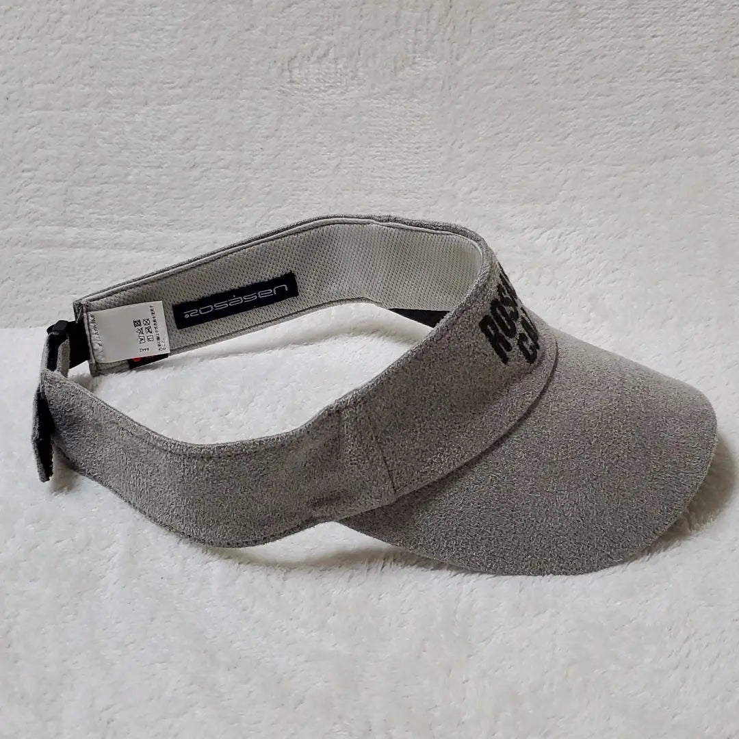 [ROSASEN] Rosase Sun Visor Gray [40]♥️ Cute