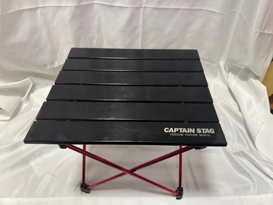 Captain Stag Duralumin Roll Table Black UC-518