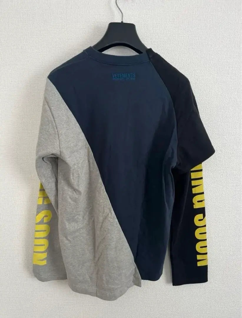 vetements 18ss rebuild long T