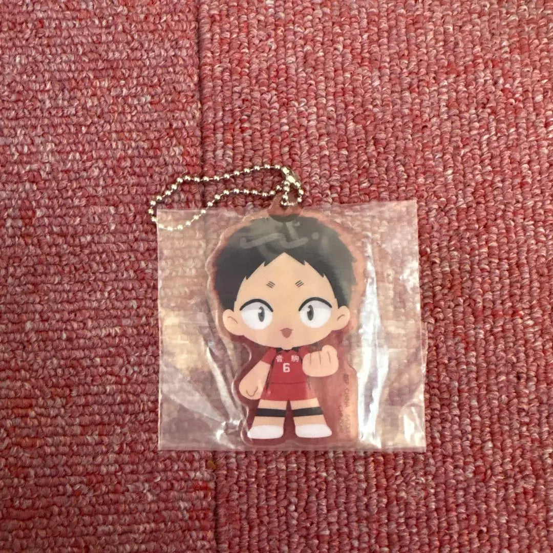 Haikyu! ! The Battle of the Garbage Disposal Ichiban Kuji Prize H Fukunaga Shohei Acrylic Keychain