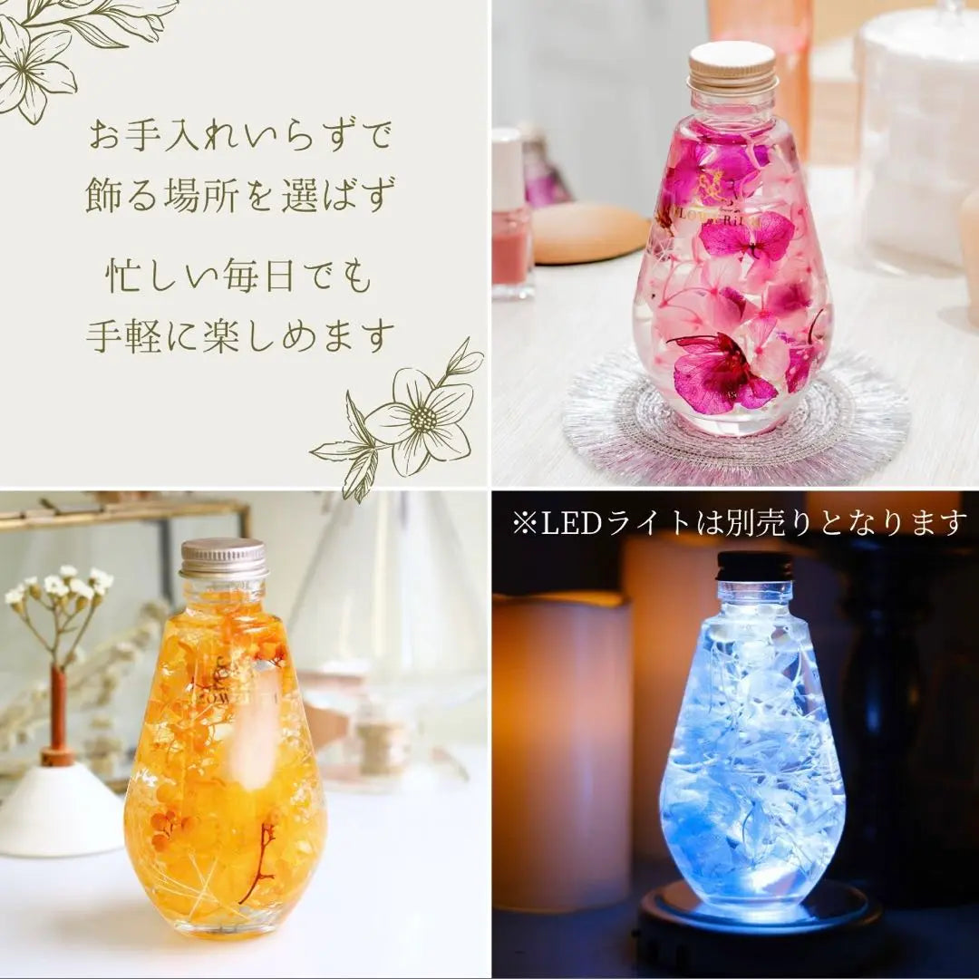 [New] Flowerium★Drop Herbarium Flower Decoration Fresh Flower Gift Bouquet