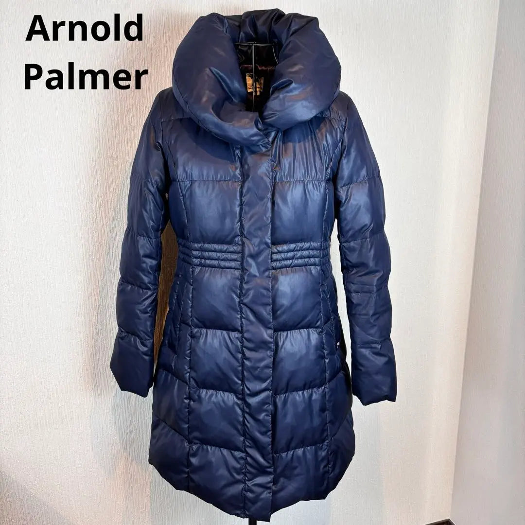 ★ Arnold Palmer★ L★Navy Navy Down Coat★Left Logo