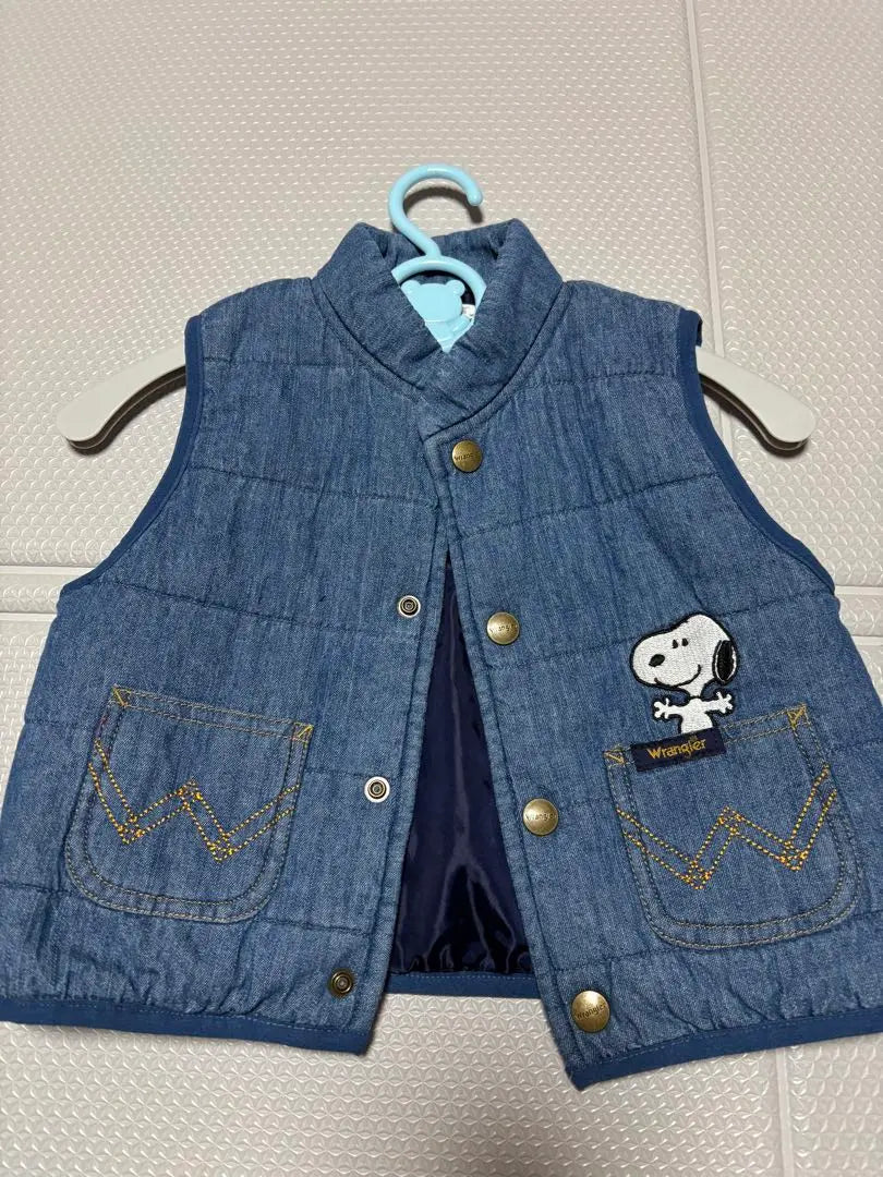 wrangler Snoopy vest