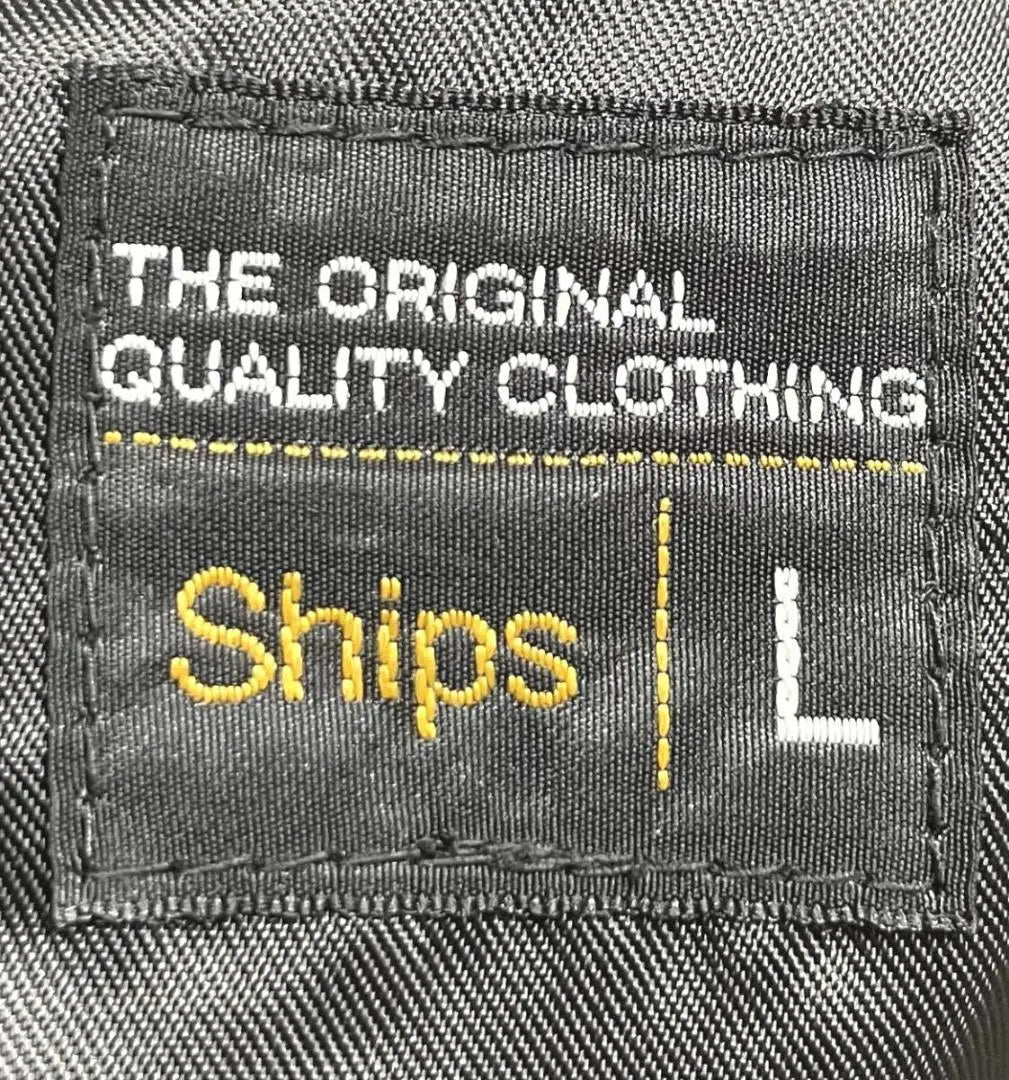 Unused? Ships SHIPS Leather Tailored Jacket Cowhide Half Court | 未使用? シップス SHIPS レザー テーラードジャケット 牛革 ハーフコート