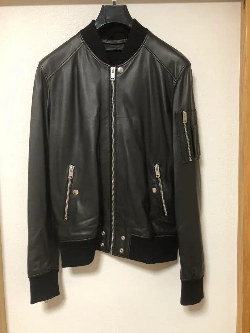 [Super beautiful condition] Diesel L-ABBOTT GIACCA Leather Jacket XL