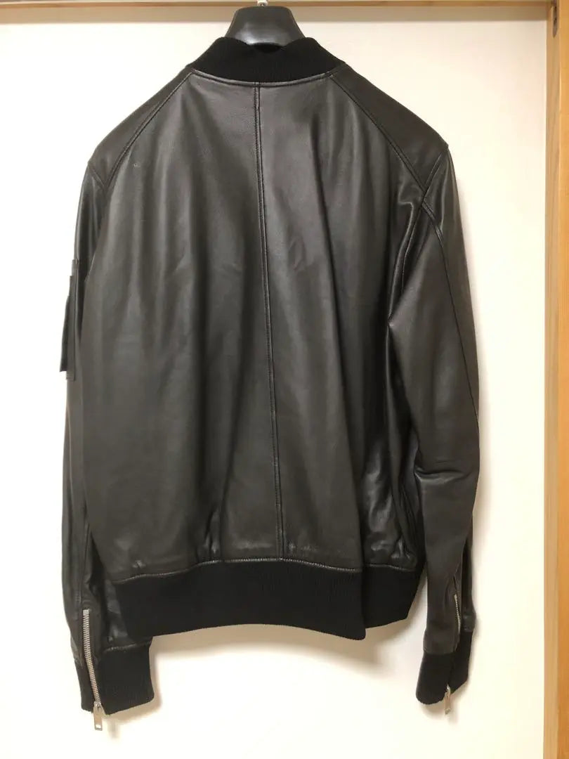 [Super beautiful condition] Diesel L-ABBOTT GIACCA Leather Jacket XL