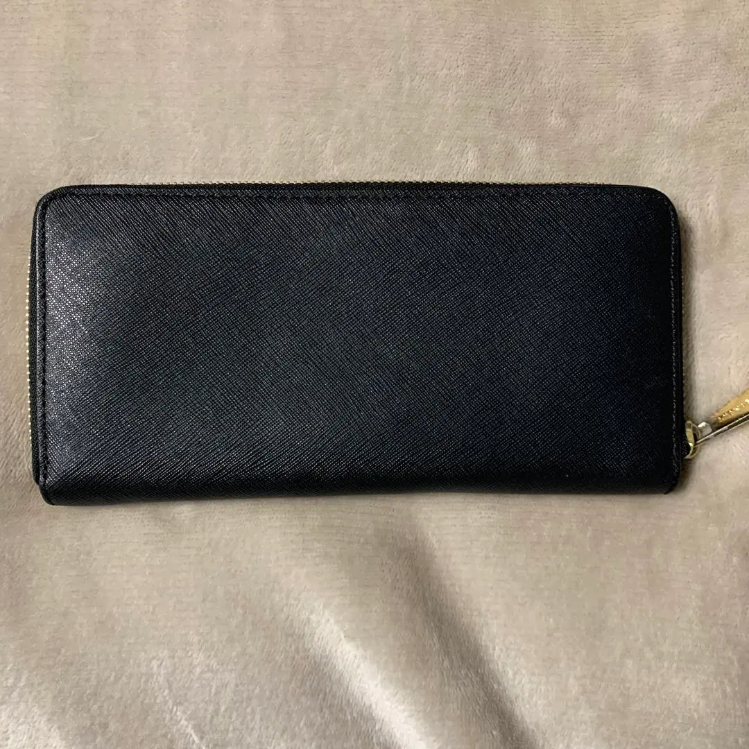 MICHAEL KORS Black Long Wallet