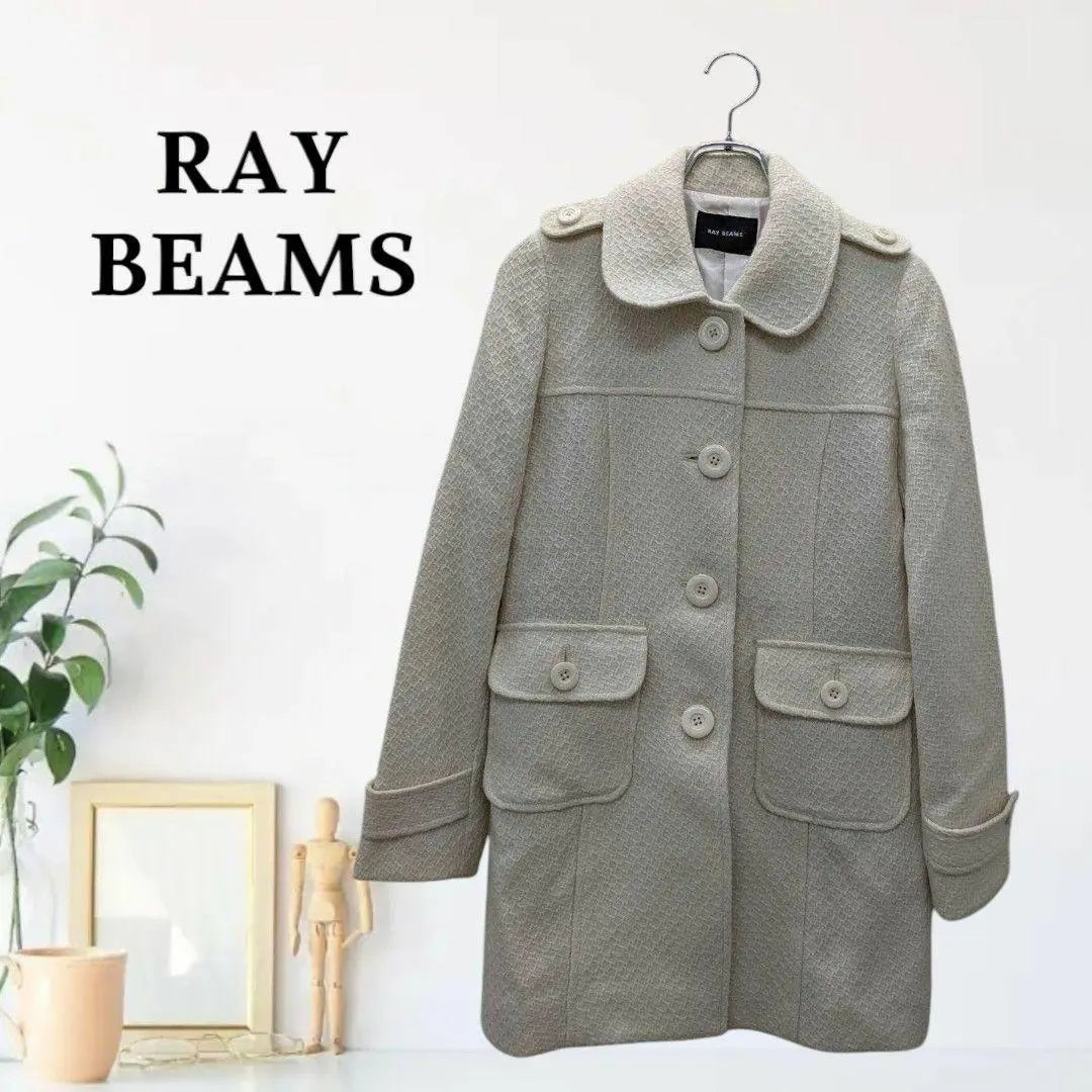 GM168 [F] Ray Beams Tweed Pattern Classical Mode Round Color | gm168【F】レイビームス ツイードパターン クラシカルモード ラウンドカラー