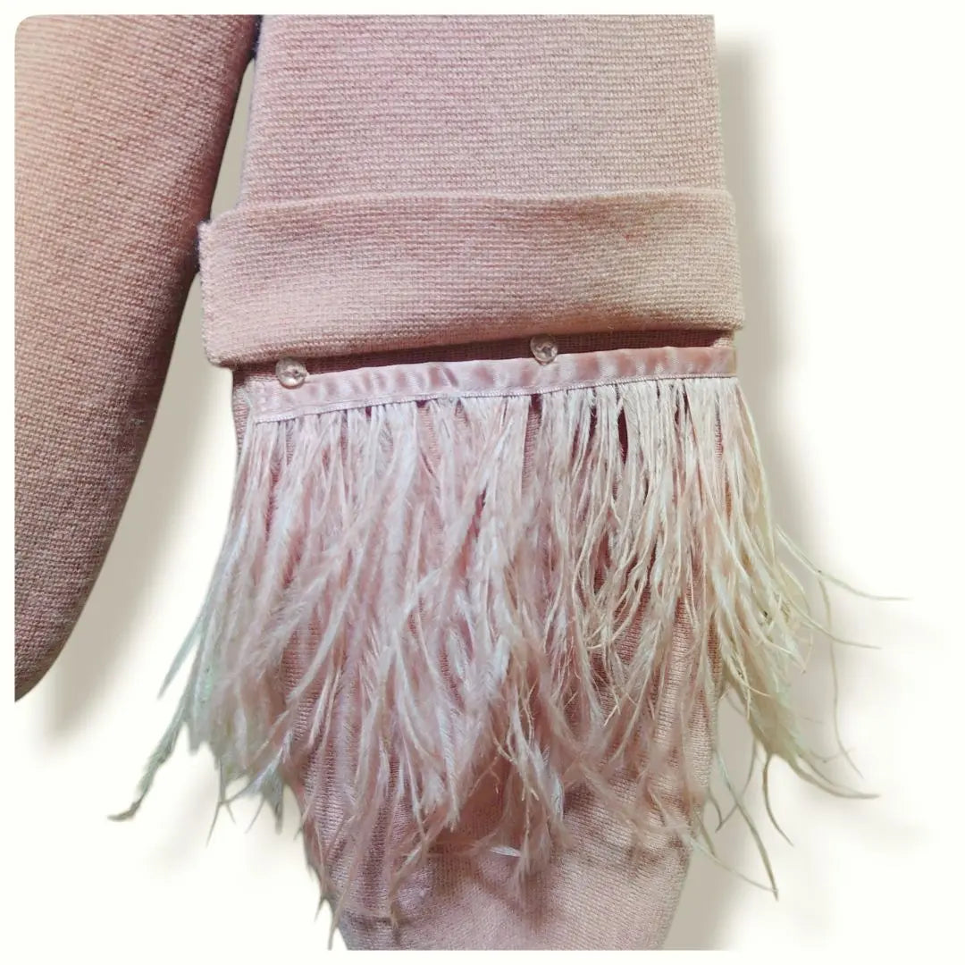 Jill Stuart Farmai Feather Sleeve Knit Tops Ladies FR | ジルスチュアート ファーマイアフェザー袖ニット トップス レディース FR