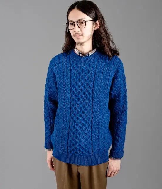 Adam Elope Special Order HIGHLAND CLUB Aran Knit British Sweater